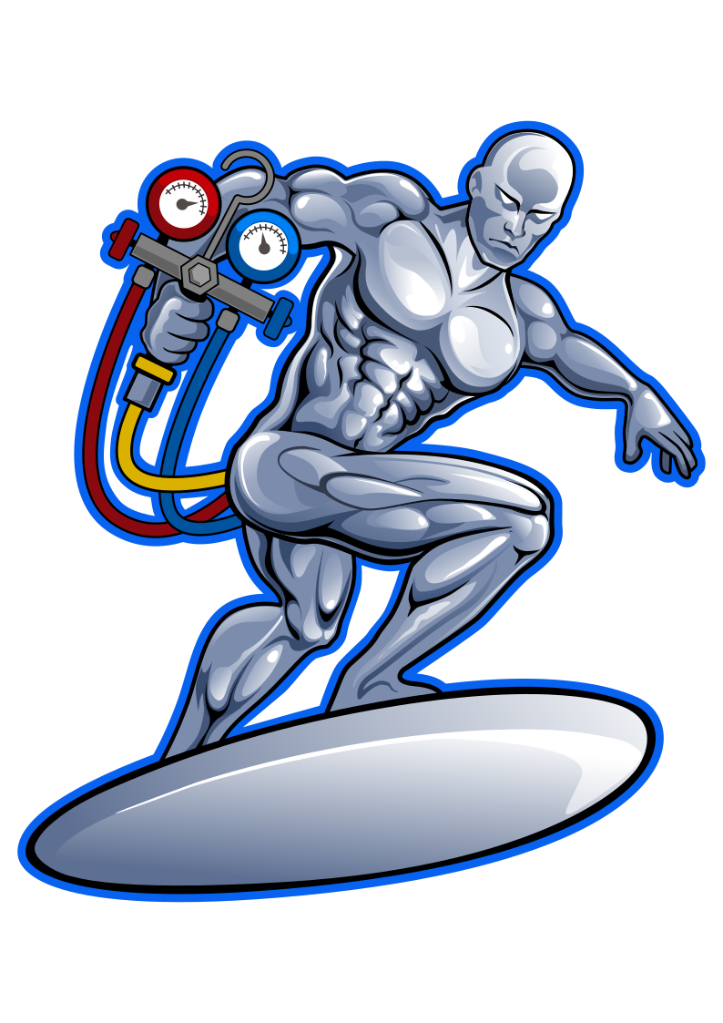 AI HVAC USA mascot